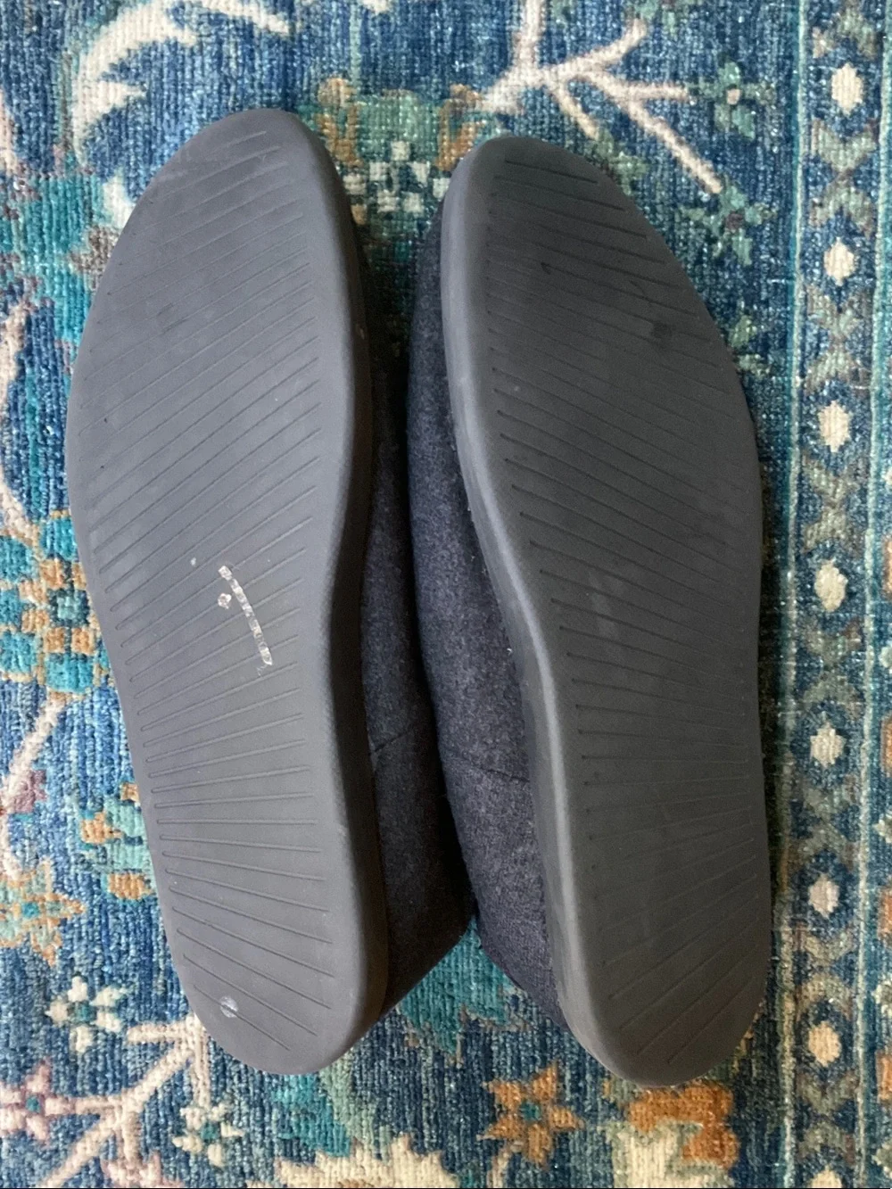 allbirds Men's Black Wool Slip-On Loafers